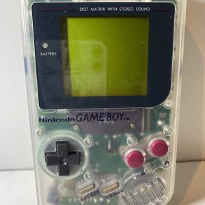 Nintendo Gameboy Classic Clear ( very good condition)