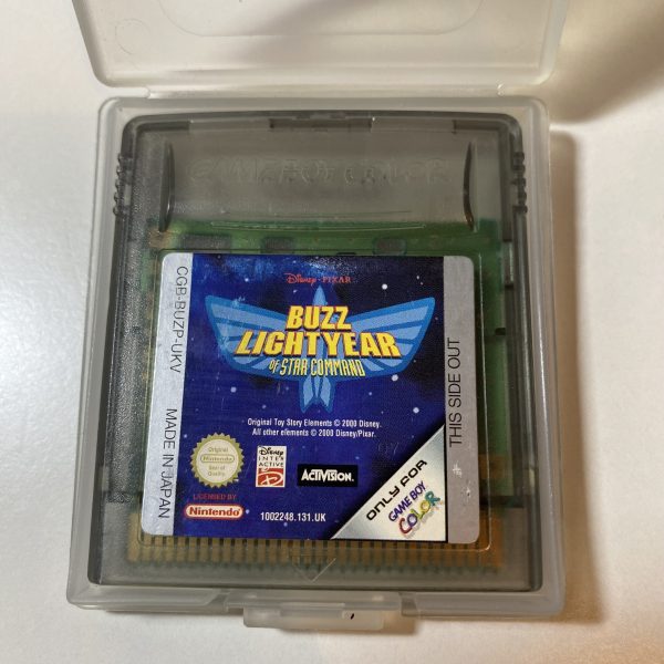 Buzz lightyear Star command Gameboy Color