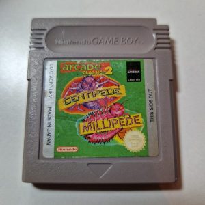 Arcade classic 2 Sentipede millipede Gameboy
