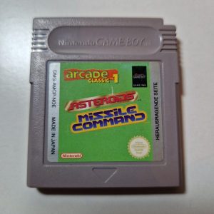 Arcade classic 1 asteroids missile command Gameboy