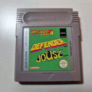 Arcade classic 4 defender Joust gameboy